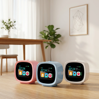 Réveil intelligent IA convivial - Écran tactile Android, connexion Wi-Fi, prévisions météo, lecteur de musique, assistant pour la maison et l'étude