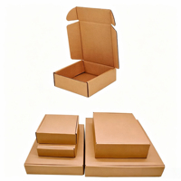 Boîtes d'expédition personnalisées avec impression de logo, emballage en carton ondulé recyclable, emballage pour vêtements, boîtes d'expédition en papier