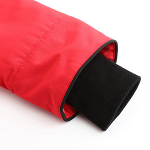 BECHANCE 防水プラスサイズカジュアルフード付きスタンドカラーパッド入りウィンターパーカー、ファー付き保温防寒ジャケット - Product Image 6