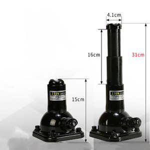Cric mécanique à vis industriel à double section, à manivelle, vertical, extensible, <span class=keywords><strong>de</strong></span> 2 tonnes, pour l'entretien - Product Image 4