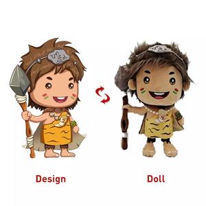 Peluche personnalisée avec logo, poupée humaine, mascotte Lionel Messi, peluches anime personnalisées - Product Image 5