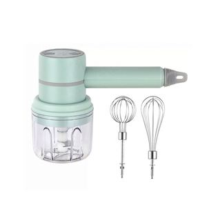 Robot culinaire électrique portable 3 en 1 avec logo personnalisé, mixeur à viande, batteur à œufs multifonction haute puissance, mixeur alimentaire - Product Image 1