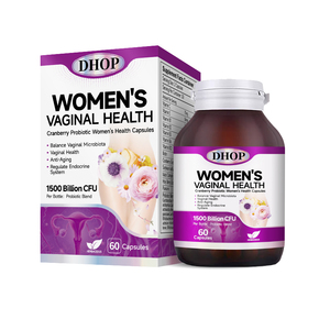 DHOP 60 <strong>Vegan</strong> Capsules <strong>Probiotics</strong> for Vaginal Health <strong>Probiotics</strong> for Women pH Balance Add Vitamin Capsules Probiotic - Product Image 1