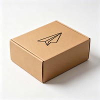 Boîtes d'emballage en carton ondulé pliables personnalisées avec logo imprimé pour cadeaux, chaussures, vêtements, expédition