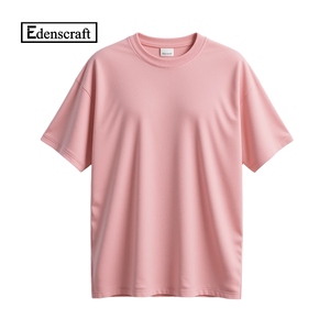 Camiseta de Algodón Grueso para Hombre SQ1201012, Manga Corta, Tendencia de Verano, Moda Casual Juvenil, Cuello RED, Color Sólido, Ecológica, Hugos - Product Image 1