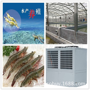 Pompe à chaleur air-eau pour aquaculture 380V R-410A en métal, économie d'énergie - Product Image 5