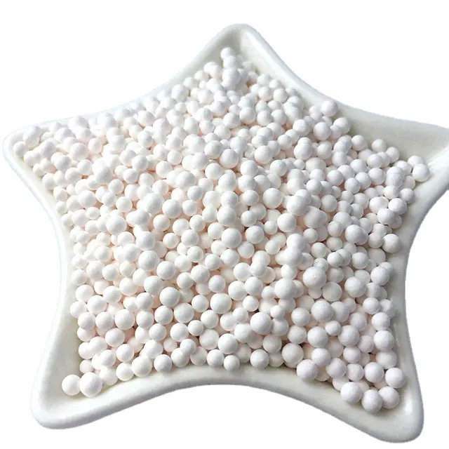 Nhà Máy Giá Kích Hoạt Hollow Alumina Sphere Bong Bóng Bóng 0.5-1Mm Gamma Alumina Bóng