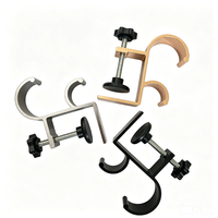 Soporte de Escritorio para Auriculares XIANGBAIJU, Tipo Gancho, con Tornillo de Fijación, Ajustable, Fácil Instalación, Antideslizante, Portátil, con Capacidad de Carga