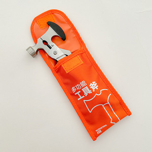 Cuchillo Combinado Multifuncional de Acero Inoxidable Marca Weizhen, Herramienta para Automóvil y Hacha de Campamento, Martillo con Mango de Madera de Colores - Product Image 4