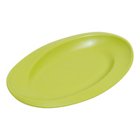 Plat à poisson en plastique PP résistant aux hautes températures, plat commercial anti-chute, durable, moderne et minimaliste pour l'hôtellerie et la restauration