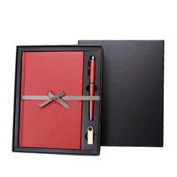 Planificateur de cahier de cahier personnalisé d'affaires de Style classique boîte-cadeau exquise décorée