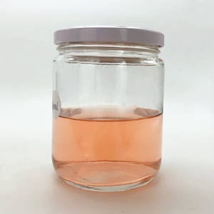 Frasco de Vidrio Transparente Hermético de 450 ml <span class=keywords><strong>para</strong></span> Conservas, Alimentos y Mermeladas con Tapa Metálica de Hojalata - Product Image 6