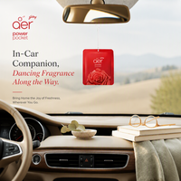 Sachet désodorisant suspendu pour voiture, désodorisant de poche Aer Power, diffuseur d'arômes pour voiture, diffuseur de parfum pour voiture