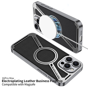 Funda GKK con Diseño en Forma de Z y Electrochapado para iPhone 16 Pro Max, Carga Inalámbrica Magnética, Resistente al Agua y a Impactos - Product Image 2