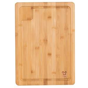Tabla de cortar de bambú, tabla de cortar rectangular de madera maciza para cocina y uso doméstico, venta al por mayor, precio preferencial. - Product Image 5
