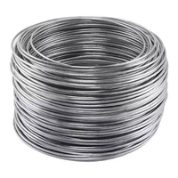 Fil de fer à ressort électrogalvanisé 2mm 3mm 3.5mm, fil de fer plat galvanisé Z121-Z180 Grade Q195/Q235 Norme GB