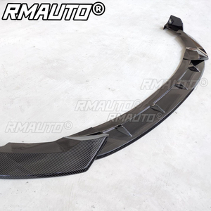 Kit carrosserie F40 Lip Carbon Fiber Front Bumper Splitter Lip Diffuser Spoiler Guard pour BMW Série 1 F40 M-Sport Berline 2020+ - Product Image 5
