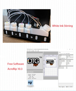 Impresora textil automática DTG DTF, dispositivo de impresión de transferencia de calor, estampado en caliente de camisetas, sudaderas con capucha, vaqueros con dispositivo agitador de tinta blanca - Product Image 4