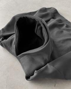 Yingling 500g cotone in bianco doppio cappuccio con cappuccio pesante oversize felpa oversize Cropped Streetwear felpe in pile da uomo - Product Image 4