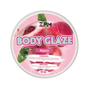 Body Glaze Organic Anti-envejecimiento Lightening Body Lotion Brightening Blanqueamiento loción para la piel