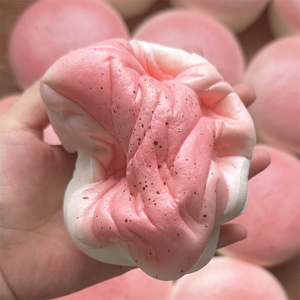 Juguete Educativo de 5 Pulgadas con Forma de Pastel de Queso Rosa Pastel, Auto-Reparable a su Forma Original, Suave al Tacto, Pegajoso, de Rebote Lento, Comida de Juguete - Product Image 6