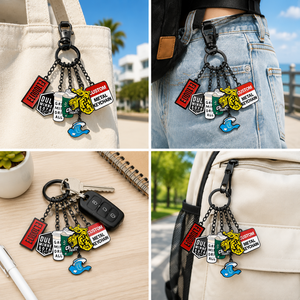 Porte-clés en métal durable personnalisé, plaqué or et argent, avec logo, porte-clés en émail dur <span class=keywords><strong>pour</strong></span> la promotion de la marque, accessoires vestimentaires - Product Image 3