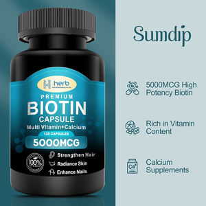 Cápsulas de Biotina de Marca Privada ODM/OEM, Buenas para la Piel - Product Image 4