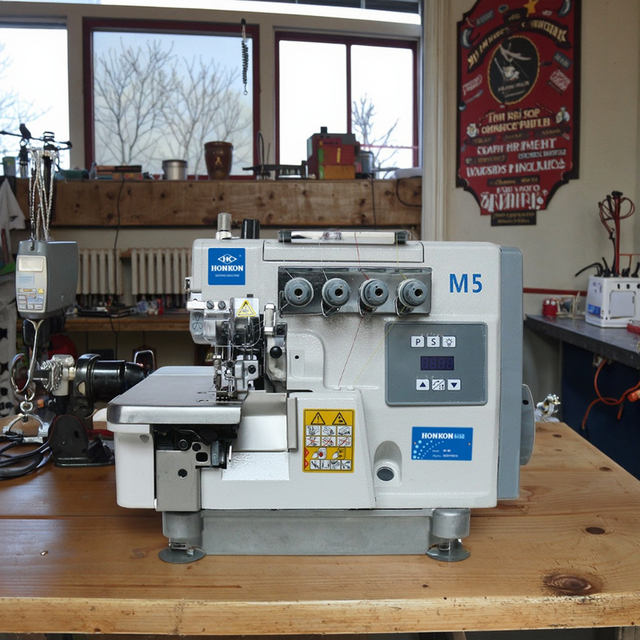 Direct Drive Super High Speed Overlock Sewing Machine Series Computer Industrial Sewing Thickness