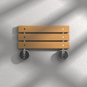 Tabouret pliant en bois massif, siège <span class=keywords><strong>de</strong></span> douche, <span class=keywords><strong>chaise</strong></span> antidérapante <span class=keywords><strong>pour</strong></span> personnes âgées, utilisation scolaire, entrée, changement <span class=keywords><strong>de</strong></span> chaussures, portable, gain <span class=keywords><strong>de</strong></span> place - Product Image 4