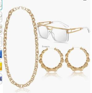 Accesorios <span class=keywords><strong>de</strong></span> los años 90, atuendo para <span class=keywords><strong>mujer</strong></span>, ropa <span class=keywords><strong>de</strong></span> los años 80, Kit <span class=keywords><strong>de</strong></span> <span class=keywords><strong>disfraz</strong></span> <span class=keywords><strong>de</strong></span> Hip Hop, gafas <span class=keywords><strong>de</strong></span> sol <span class=keywords><strong>de</strong></span> rapero <span class=keywords><strong>de</strong></span> la vieja escuela, pendientes <span class=keywords><strong>de</strong></span> cadena <span class=keywords><strong>de</strong></span> cuerda dorada sintética <span class=keywords><strong>de</strong></span> los años 80 - Product Image 3