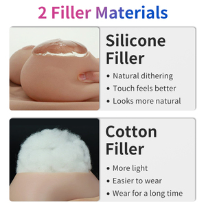 Costume LGBTQ + Gros <span class=keywords><strong>Seins</strong></span> Col Haut Z Cup Silicone Breast Forms Réaliste Gros <span class=keywords><strong>Seins</strong></span> Pour CD Cossdress Trans Sissy Drag Queen - Product Image 4