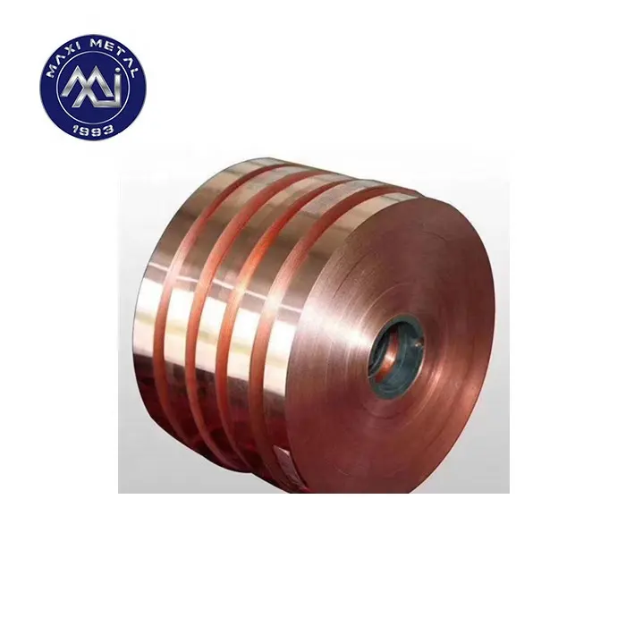 99.9% Pure Copper Coil C11000 Copper Strip for Water Heater from China