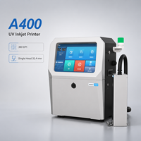 Codificador UV de Alta Resolución 3000DPI A400 con Cabezal de Impresión Ricoh G4, 165m/min, Codificador Industrial para Impresión de Códigos QR y Logotipos