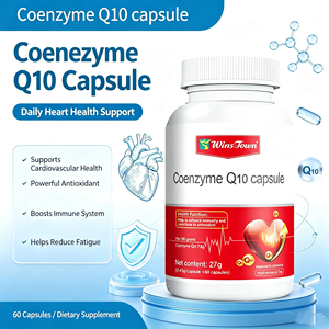 Cápsulas de Coenzima Q10 WinsTown, Suplemento Antioxidante para la Salud del Corazón, Refuerzo de la Inmunidad, Píldoras Diarias de CoQ10, 60 Cápsulas - Product Image 1