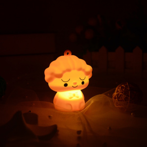 OEM tùy chỉnh đèn xách tay Ví đèn dễ thương cổ tích hình dạng cảm ứng chuyển đổi Keychain ánh sáng LED Túi xách ánh sáng mềm Silicone Đèn cho món quà - Product Image 4