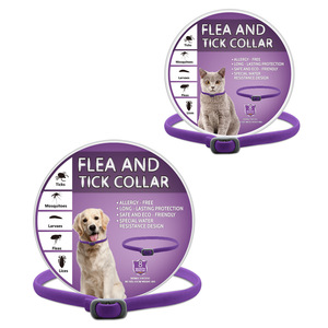 Collier <span class=keywords><strong>anti</strong></span>-puces et <span class=keywords><strong>anti</strong></span>-tiques pour animaux de compagnie, protection longue durée de 8 mois, imperméable, écologique, <span class=keywords><strong>anti</strong></span>-moustiques et <span class=keywords><strong>anti</strong></span>-poux pour chien et <span class=keywords><strong>chat</strong></span> - Product Image 1