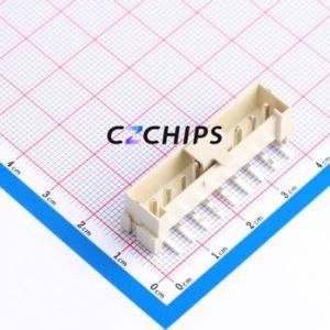 HC-VH-9ALT Wire-to-Board Pin Header SMD,P=3.96mm Connector 1x9P 3.96mm Vertical Mount VH - Product Image 1