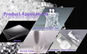 Gránulos de Plástico PETG Transparente, Grado de Moldeo por Inyección, Resina Óptica de Alto Brillo para Piezas Automotrices y de Placas - Product Image 5