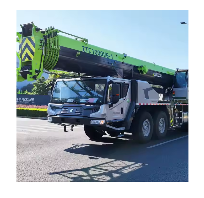 Efficient 100Ton Civil Engineering Equipment Carrier Crane ZOOMLION ...