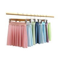 Jupe de danse de ballet rose populaire chaude pour les filles vêtements de danse de scène en nylon pour ballerines pour enfants
