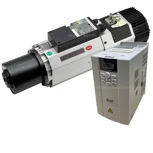 9kw iso30 24000rpm automatic tool change atc spindle motor with 11kw inverter
