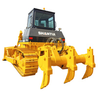 Shantui SD22 Bulldozer d'occasion en bon état 160 Track with Core Motor Pump Engine Components Spot Sale