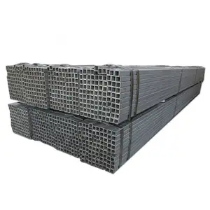 Wholesale Q345b 110x110 Seamless Galvanized Steel Pipe 2x2mm 80x80x3 Square Tube Ss 303 50x25