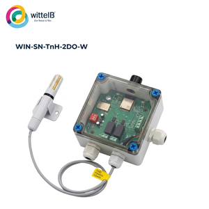 Long-Life Temperature and Humidity Sensor with Modbus Interface and 2 <b>Relay</b> Outputs for HVAC and <b>Smart</b> Building Management - Product Image 1