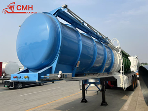 Semirremolque Cisterna de <span class=keywords><strong>3</strong></span> Ejes para Transporte de Productos Químicos Peligrosos, Modelo 2026, para <span class=keywords><strong>H2SO4</strong></span> Concentrado, en Venta. - Product Image 4