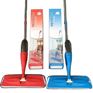 2023 Hot Seller with <strong>Red</strong> and Blue Spray Microfiber Cloth Spray <strong>Mop</strong> Eco-friendly with Water tank Spray <strong>Mop</strong> - Product Image 1