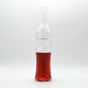 Personalizada de cristal de la certificación de la FDA de calidad alimentaria botella de vidrio botella de corcho para los espíritus para licor vodka tequila ron, ginebra - Product Image 5