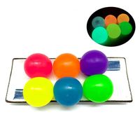 Balle anti-stress TPR PU à remontée lente, extensible et moelleuse, jouet sensoriel pour soulager l'anxiété et le stress, en plastique souple, pour filles et garçons