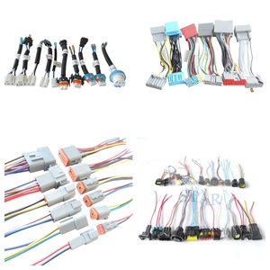 ชุดสายไฟรถยนต์ แกนทองแดง หุ้มยาง/ซิลิกาเจล/PBT/PTFE/PVC 12V 100มม. สายไฟรถยนต์แบบกำหนดเอง สายไฟสำหรับไฟรถยนต์/สายไฟ DT - Product Image 3