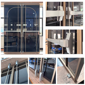 <span class=keywords><strong>Porte</strong></span> de secours en verre coupe-feu pour bâtiment commercial, avec poignée anti-panique, pour hôpital, centre commercial, hôtel, <span class=keywords><strong>porte</strong></span> pivotante en verre - Product Image 3